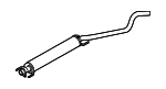 13244456 - Exhaust: Front Muffler for Saturn: Astra Image