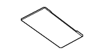 84631DW500 - Body: Mat for Kia Image