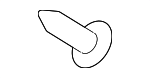 11609406 - Body: Fender Liner Screw for GM Image