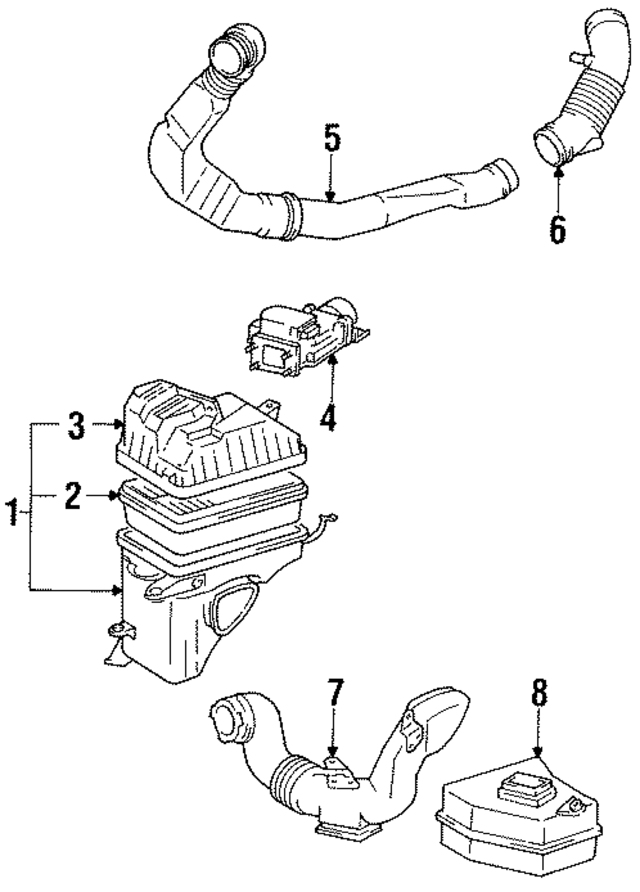 1770076121 - Engine: Air Cleaner Assembly for Toyota Image