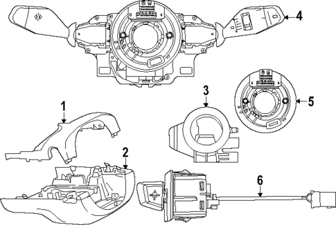 Shroud, Switches & Levers for 2023 BMW iX #0