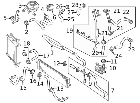 Water Pump & Related Components for 2013 Porsche Cayenne #0
