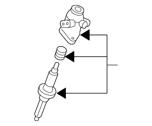 49210AC80A - : Rack And Pinion Steering Pinion Shaft for Infiniti Image