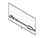 48521AL525 - : Inner Tie Rod for INFINITI: G35 Image