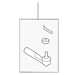 48640AL585 - : Outer Tie Rod for INFINITI: G35 Image