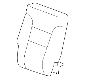 84434197 - : Part# 84434197 Shale 3rd Row Passenger Side Seat Back Cover for GMC: Acadia Image