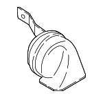 96611J5000 - Electrical: Low Note Horn for Kia: Stinger Image