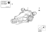 1399791197 - Rear Axle: Stick-on Label for BMW Image