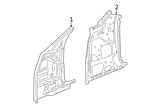 Hinge Pillar for 2020 Chevrolet Camaro #1