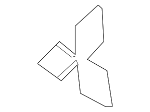 MN126476 - Accessories: Grille Emblem for Mitsubishi: Galant, Lancer Image