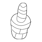 MS240403 - Body: Lower Grille Bolt for Mitsubishi Image