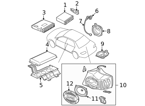 Sound System for 2007 Mitsubishi Lancer #0