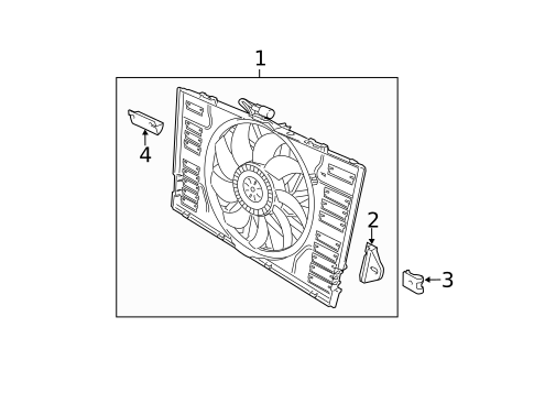 Cooling Fan for 2013 Porsche Panamera #0
