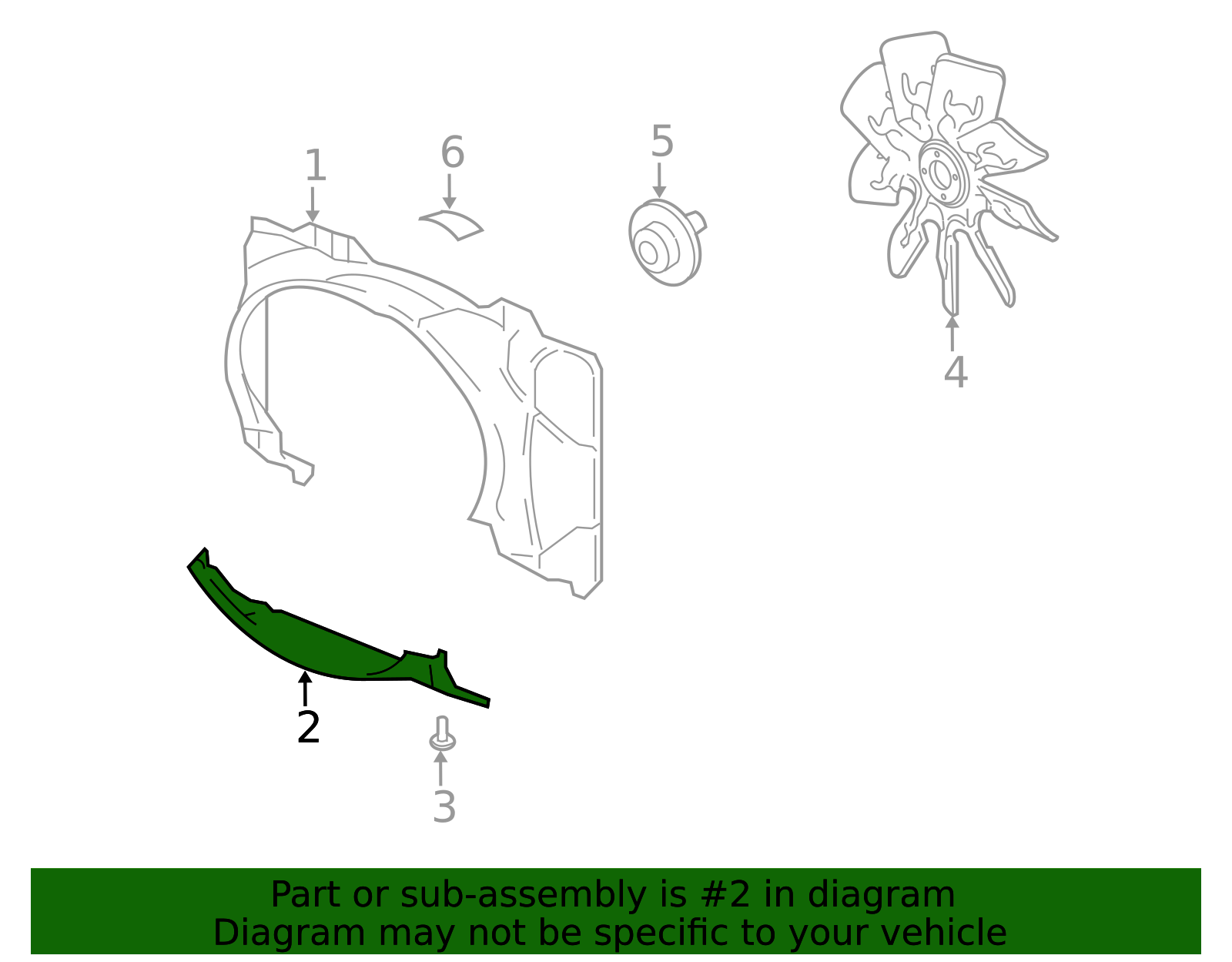2004-2006 Ford Fan Shroud 4L1Z-8146-AA | AutoNation Parts