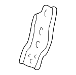 8966806050 - Electrical: ECM Upper Bracket for Toyota: Camry, Solara Image