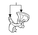 51167163810 - Body: Cover for Mini: Cooper, Cooper Countryman, Cooper Paceman Image