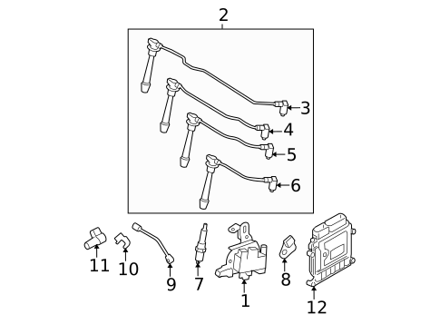 Powertrain Control for 2009 Hyundai Elantra #0