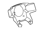 451860C050 - Body: Steering Wheel Back Cover for Toyota Image