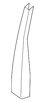 8S4Z5424382A - Body: Seat Belt Reinforced for FORD Image