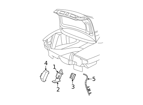 Navigation System Components for 2004 Buick Regal #0