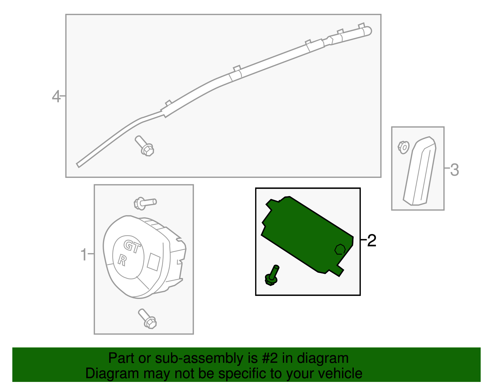 Passenger Inflator Module - Nissan (K8515-6AW0A)