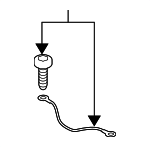 8F0898255A - : Top Frame Repair Kit for Audi Image