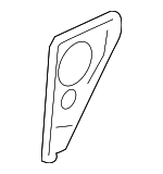 8F0825175B - Body: Convertible Top Mounting Plate for Audi: A5, A5 Quattro, RS5, S5 Image