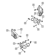 6503119 - Engine Mounting: Hex Head Screw And Washer for Mopar Image