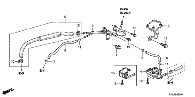 Install Pipe - Tubing (L4) for 2007 Honda Accord #0