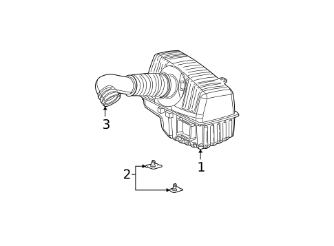 Air Intake for 2003 Chrysler Sebring #0