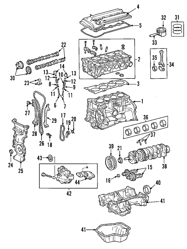 1110128012 - Engine: Cylinder Head for Toyota Image