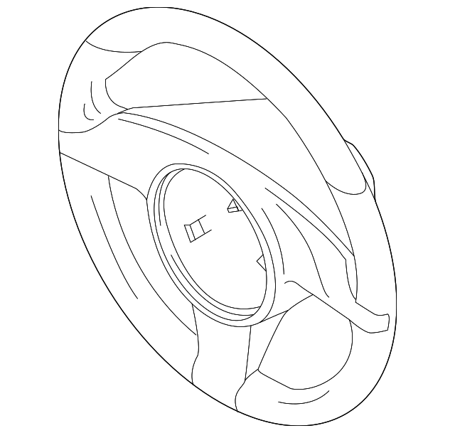 Steering Wheel - Porsche (9P1-419-091-EA-A34)