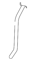 70050SDNA00 - Body: Drain Tube for Honda: Accord Image