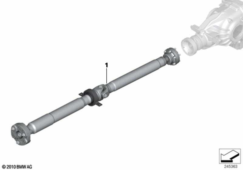 Prop Shaft for 2012 BMW M3 #0