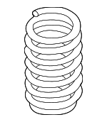 54650D2450 - : Coil Spring for Hyundai Image