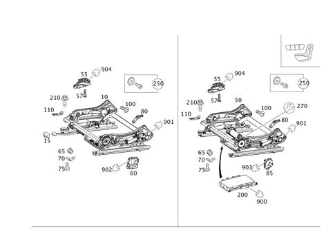 Seat Adjustment for 2012 Mercedes-Benz E350 #0