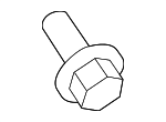 6509449AA - Engine: Engine Mount Bolt for Mopar Image