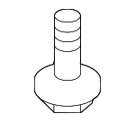 8659028000 - Body: Fender Liner Retainer for Kia Image