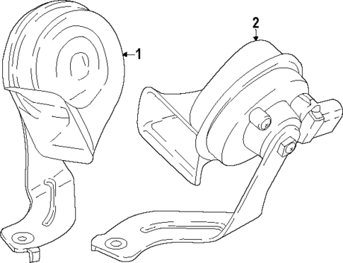 Horn for 2025 BMW XM #0