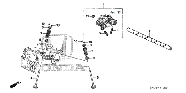 Valve - Rocker Arm for 2007 Honda Civic #0