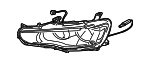 8301B079 - : Composite Headlamp for Mitsubishi: Lancer Image