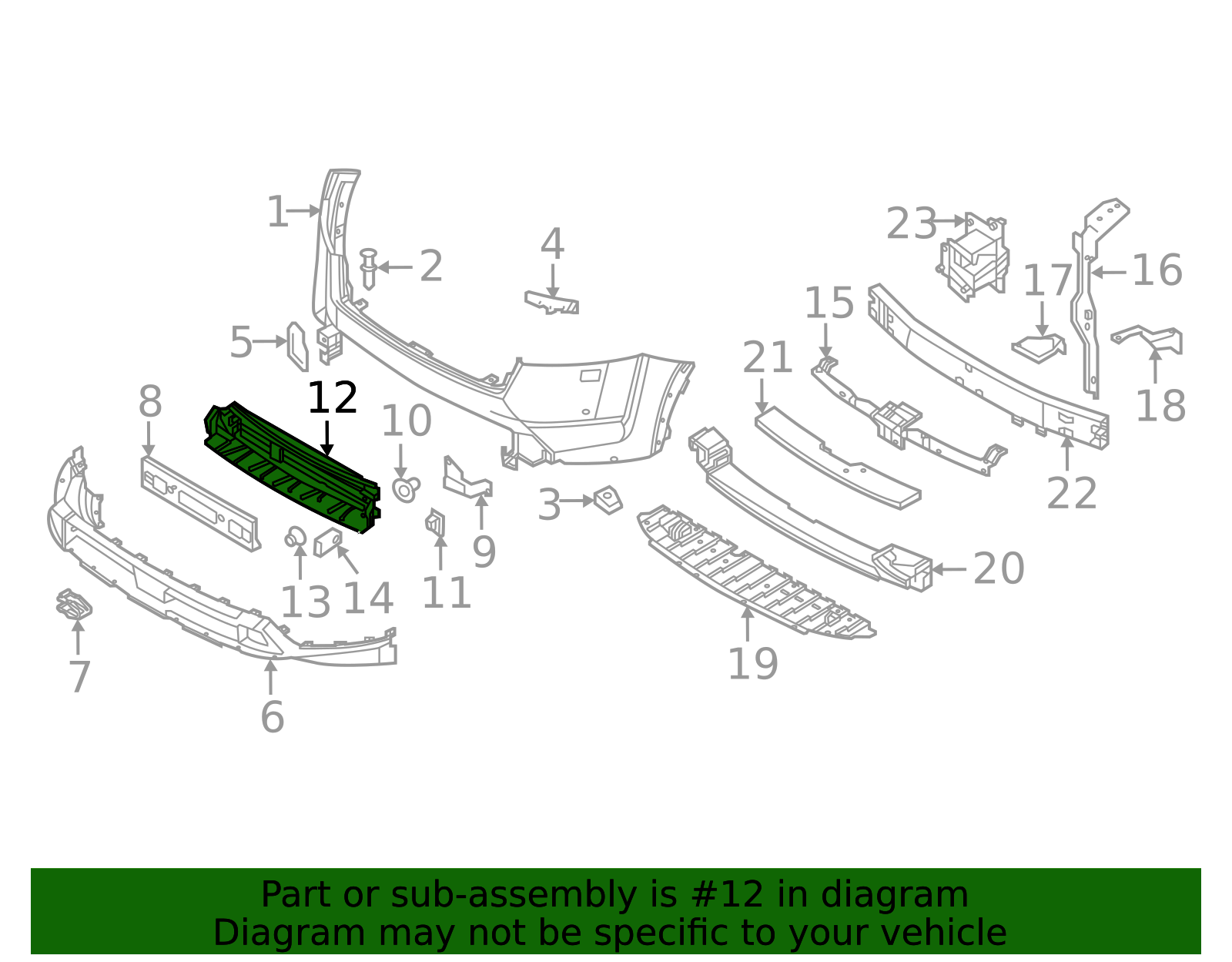 Genuine Grille Shutter Assembly (r53 Pathfinder) - 21421-6TA0A