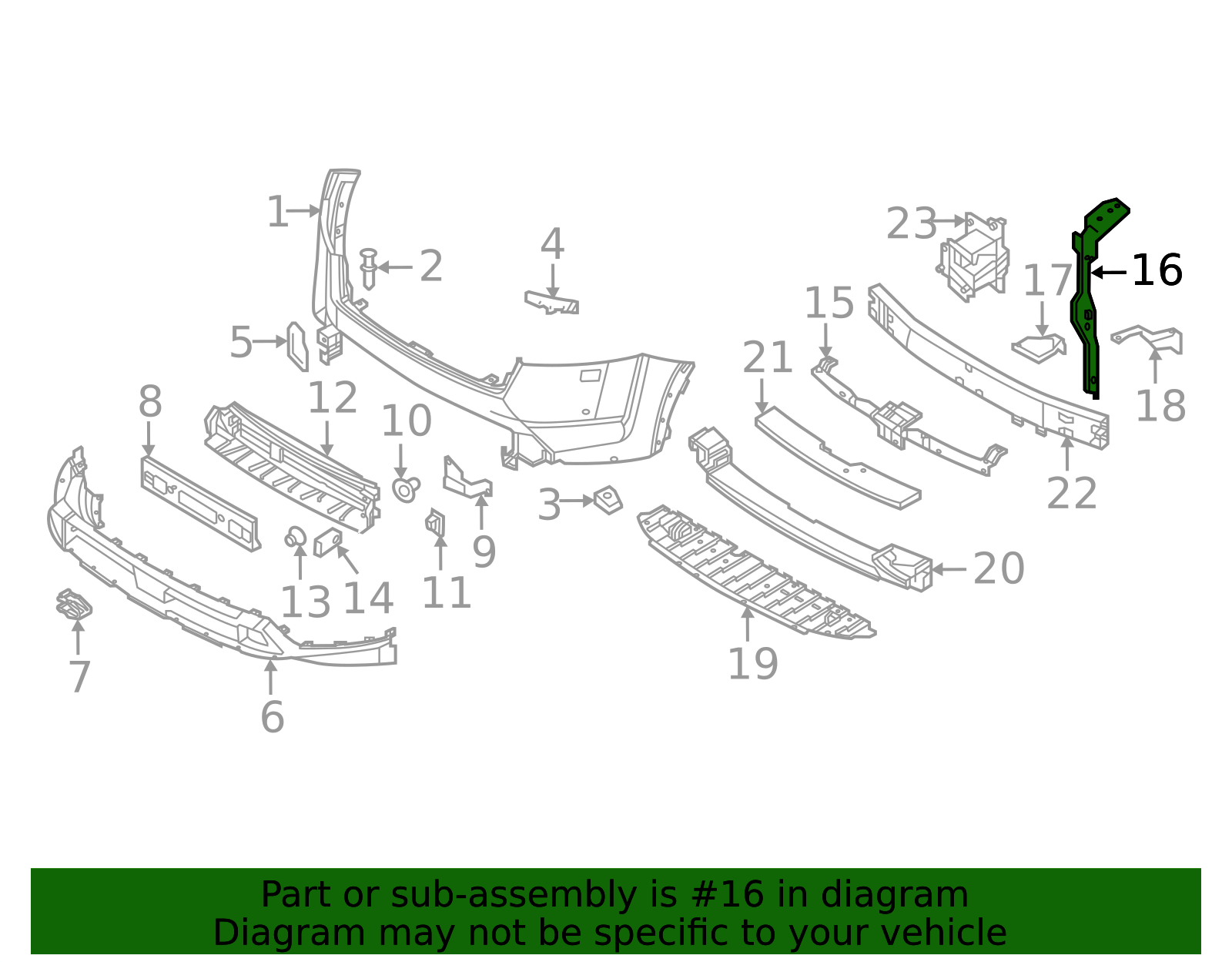 2022-2025 Nissan Pathfinder Hood Latch Support 62296-6TA0A | Nissan ...