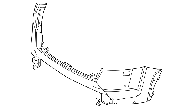 62022-6TA0H - Bumper Cover 2022-2025 Nissan Pathfinder | Official
