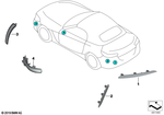63147456342 - : Side Marker Light, Right for BMW Image
