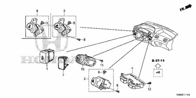 Switch ('13-) for 2015 Honda Civic #0
