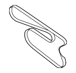 11287628650 - Cooling System: Serpentine Belt for BMW Image
