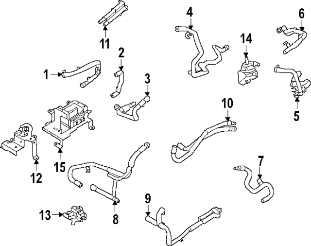 NK4Z8K621B - : Water Pump for Ford: E-Transit Image