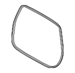 81761K0000 - Body: Weatherstrip for Kia: Soul Image