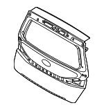 72800K0300 - Body: Lift Gate for Kia: Soul Image